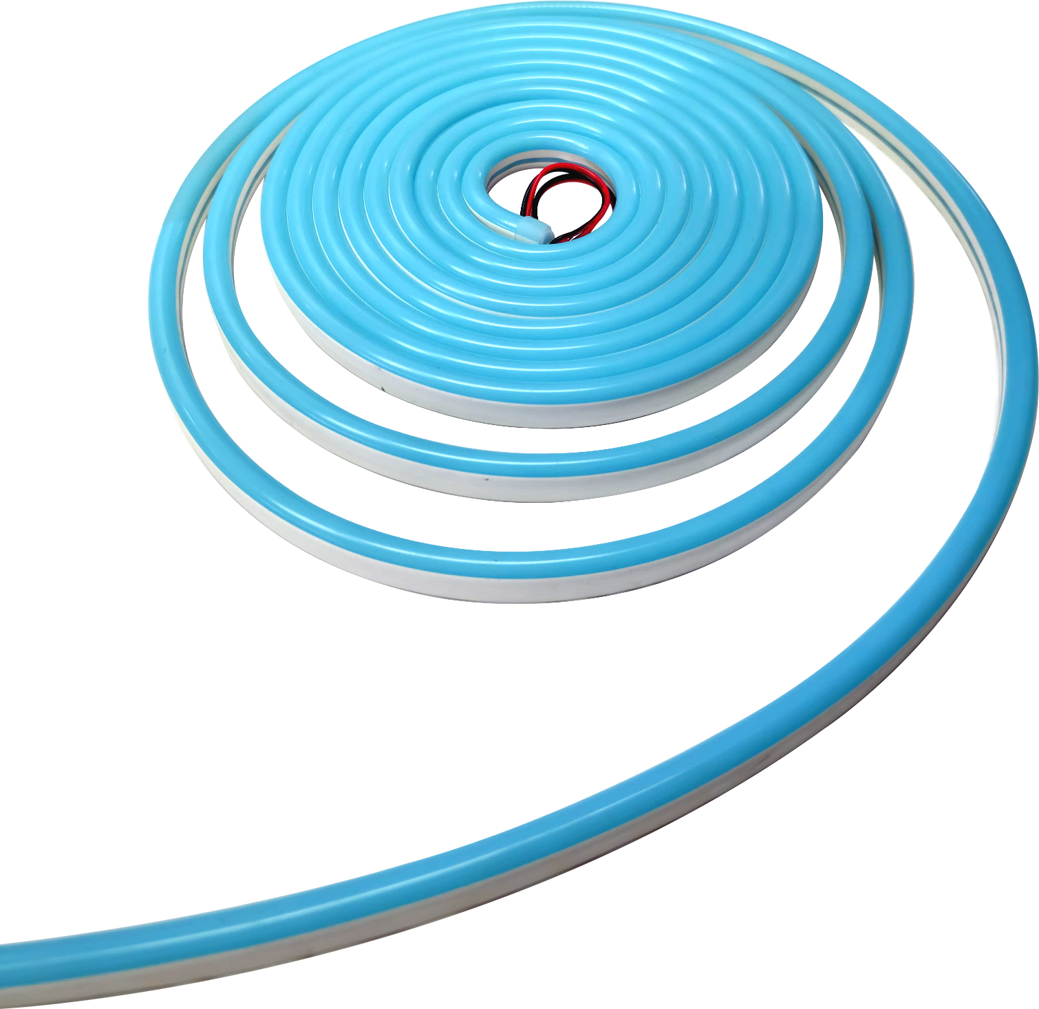 GDS-NF-ICE BLUE - 6MM Neon Flexible | 10W/m | Ice Blue | IP67 | 24V | Cool Decorative, Architectural Accent | 6mm | Outdoor/Indoor Use